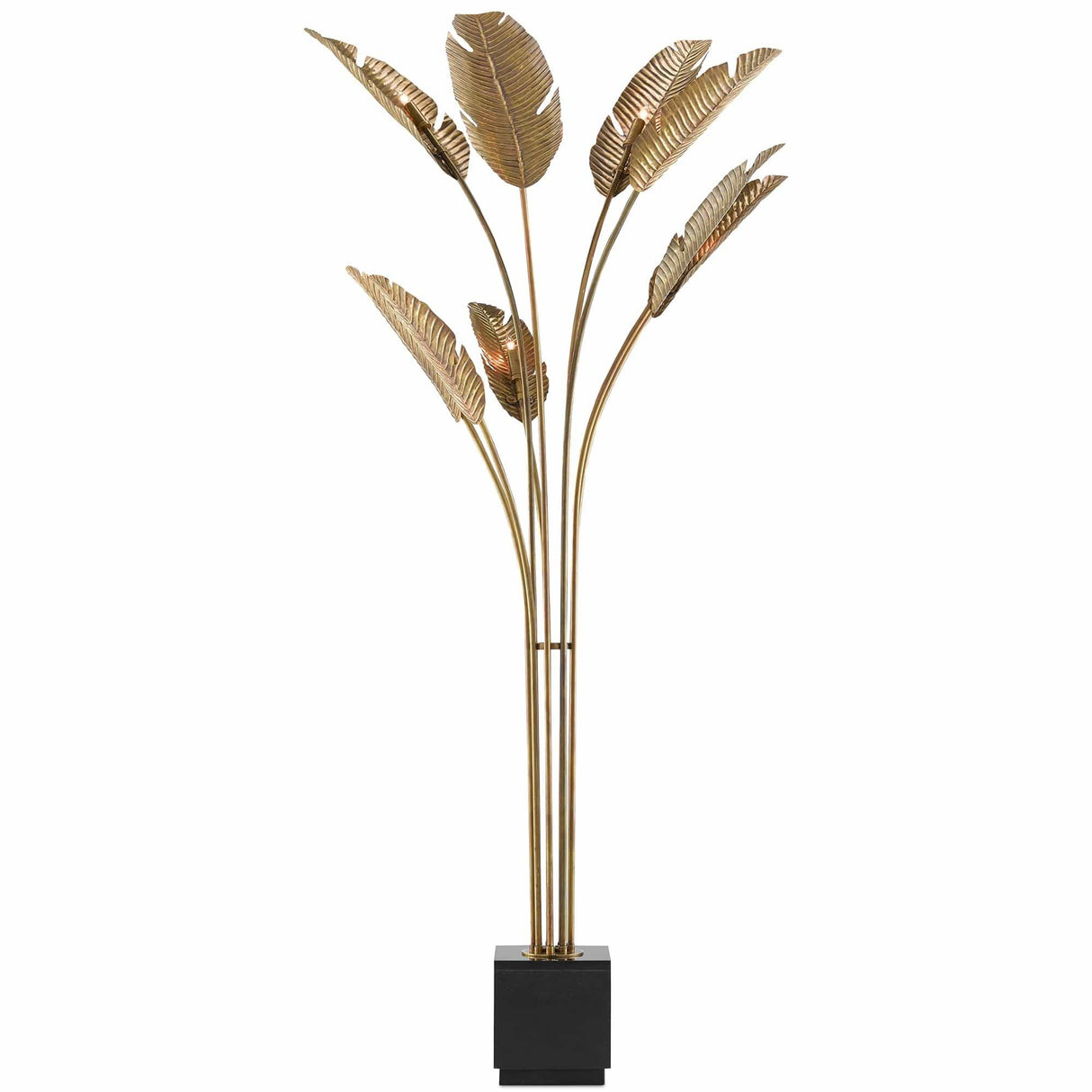 Currey and Company Tropical Grande Floor Lamp Lighting currey-co-8000-0075