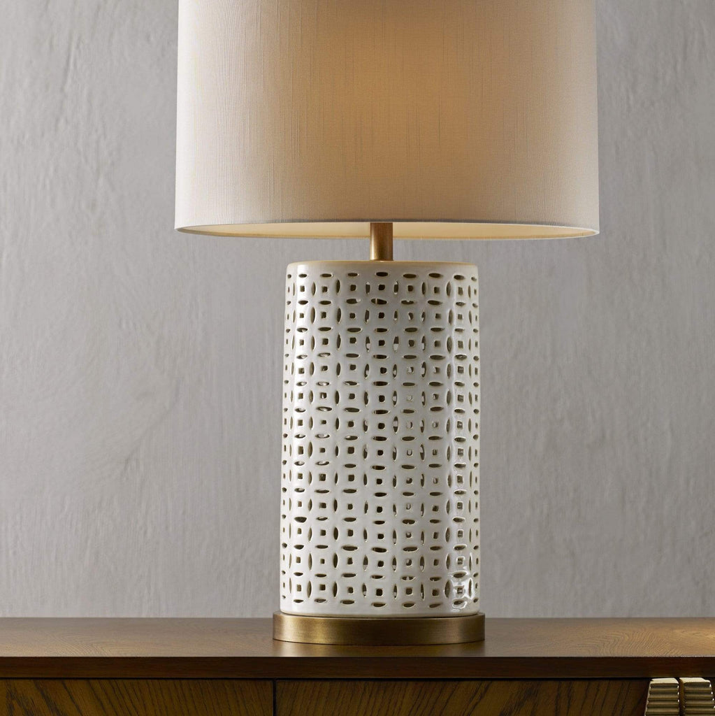 Currey & Company Bellemeade Table Lamp – Meadow Blu