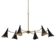 Currey & Co Library Chandelier Lighting currey-co-9000-0311