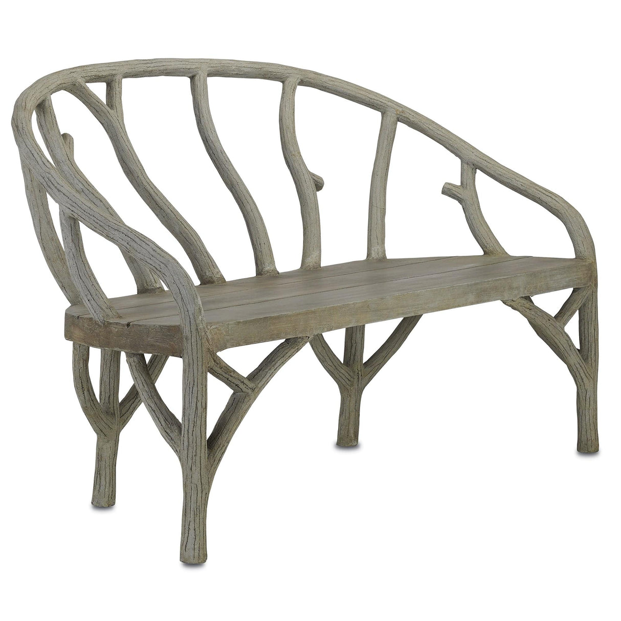 Currey & Company Arbor Bench Furniture currey-co-2700 00604310294267