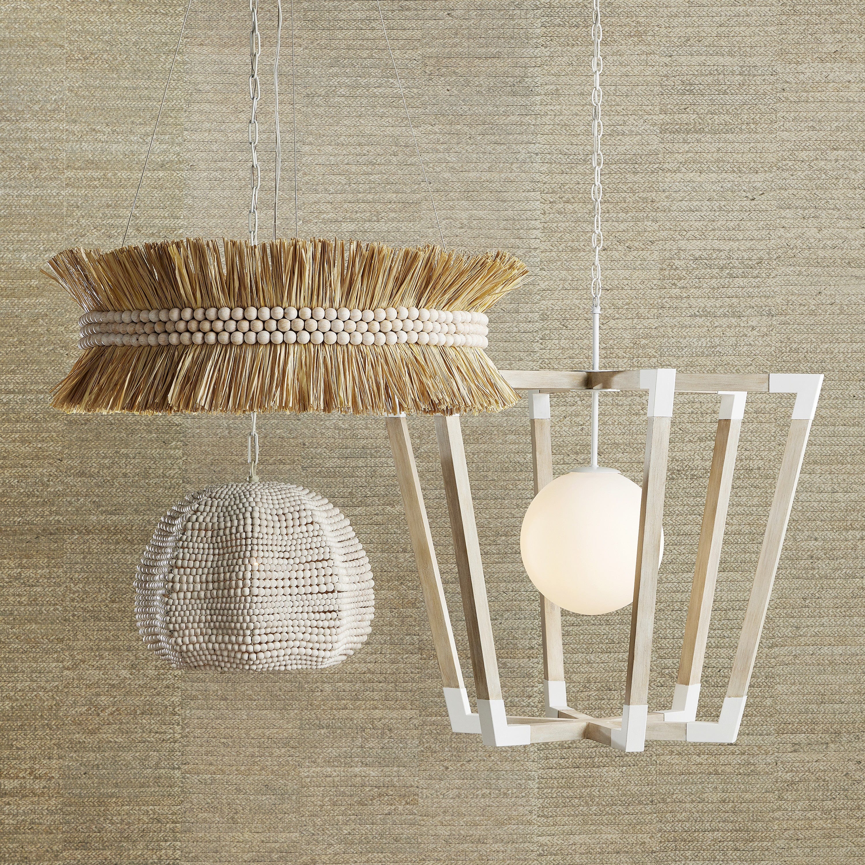 Bastian Globe Pendant Meadow Blu