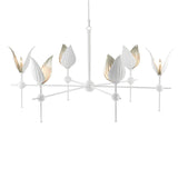 Currey & Company Peace Lily Chandelier Lighting currey-co-9000-0734