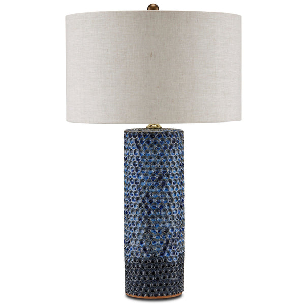 Polka Dot Table Lamp – Meadow Blu Polka Dot Table Lamp – Meadow Blu