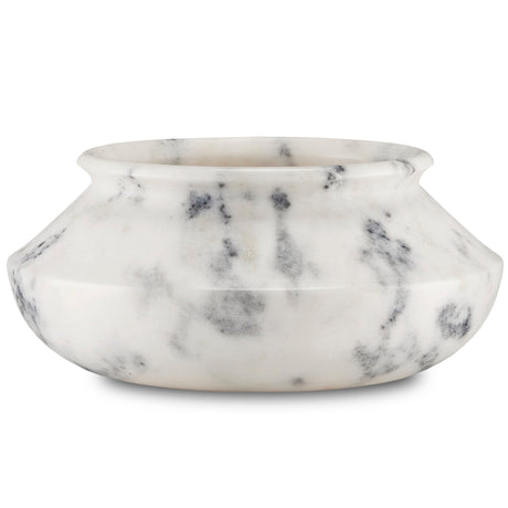 Currey & Company Punto Marble Bowl Sculptures & Statues curre-co-1200-0656