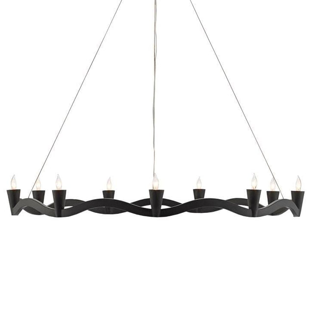 Currey & Company Serpentina Chandelier Lighting