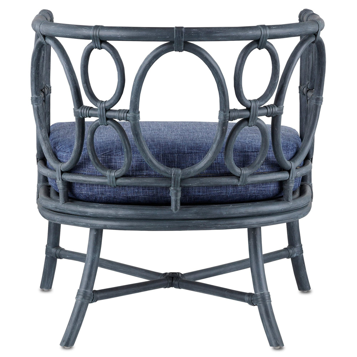 Currey & Company Tegal Muslin/Finn Chair Chairs