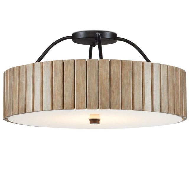 Currey & Company Tetterby Semi-Flush Mount Lighting currey-co-9999-0058