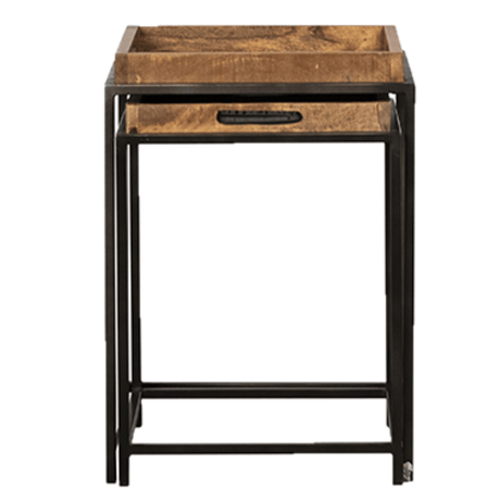 Dovetail Alfred Side Tables (Set of 2) Furniture dovetail-SHR192