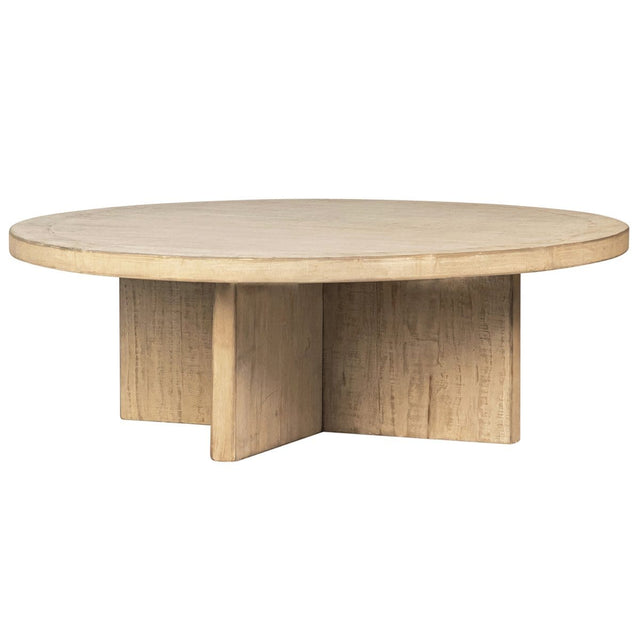 Dovetail Harley Round Coffee Table Furniture dovetail-DOV996