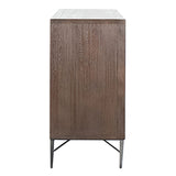 Dovetail Lester 3 Door Sideboard Furniture dovetail-DOV10350DB