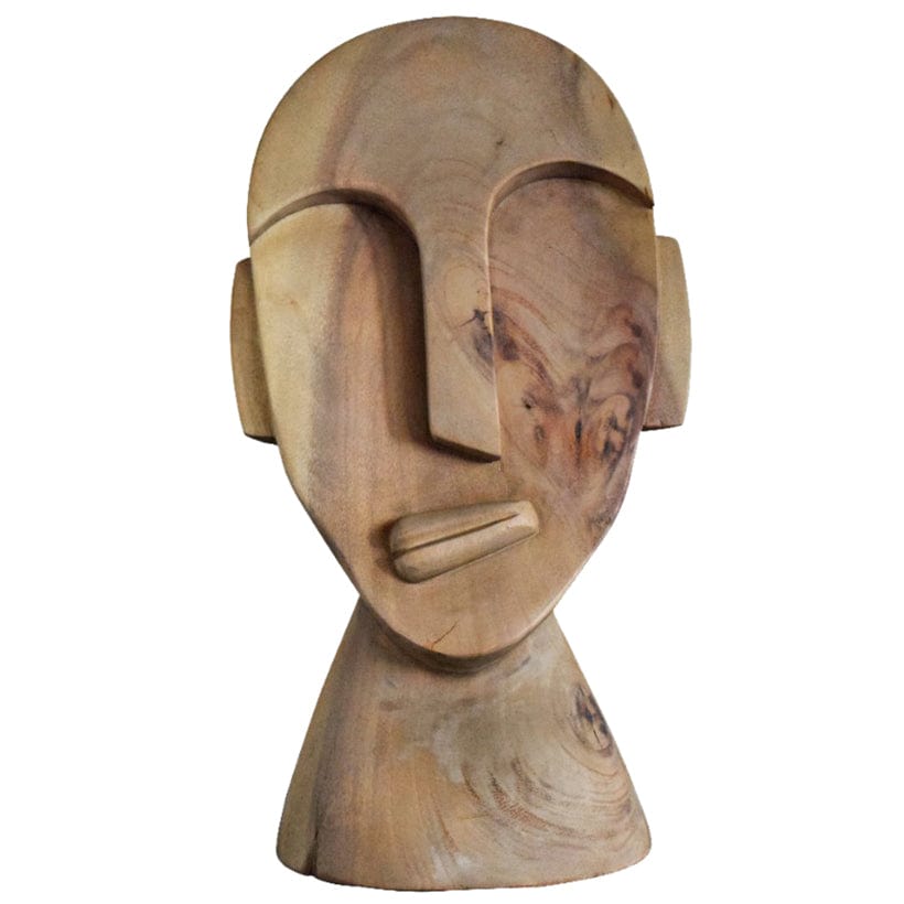 Dovetail Wood Mask Sculptures & Statues dovetail-DOV6390