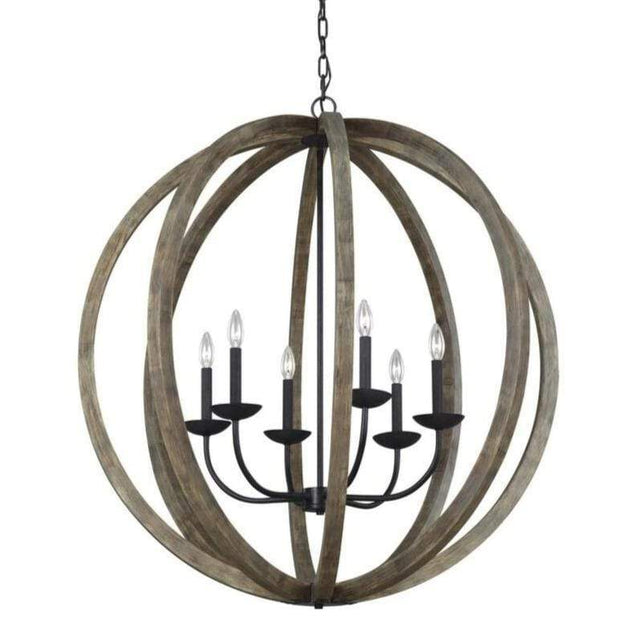 Feiss Allier Pendant Lighting feiss-F3186/6WOW/AF 00014817574142