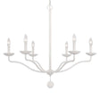 Feiss Annie 6 Light Chandelier feiss-F3130/6PSW 014817569582