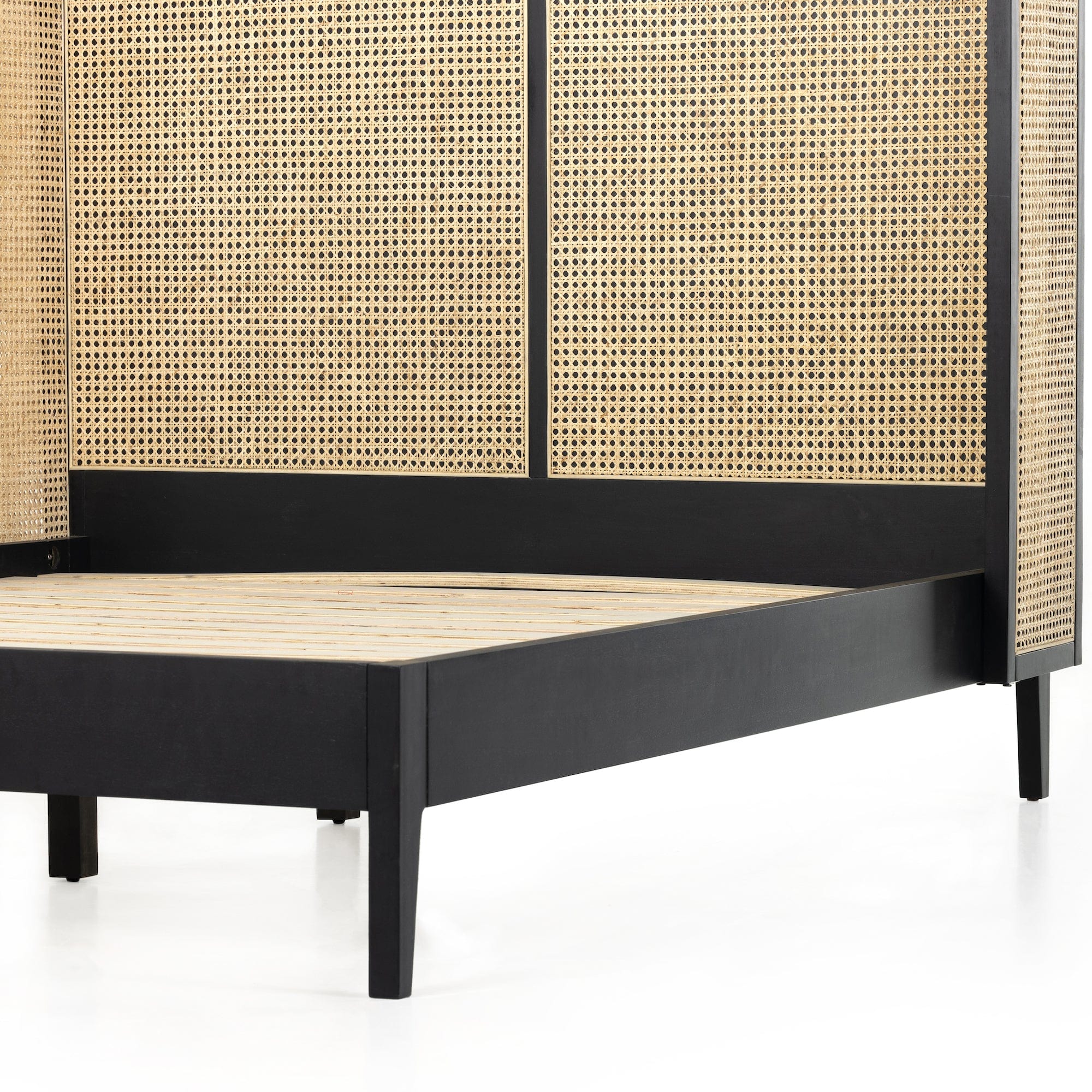 Four Hands - Antonia Cane Bed - Toasted Parawood - Queen