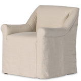 Four Hands Bridges Slipcover Dining Arm Chair Furniture
