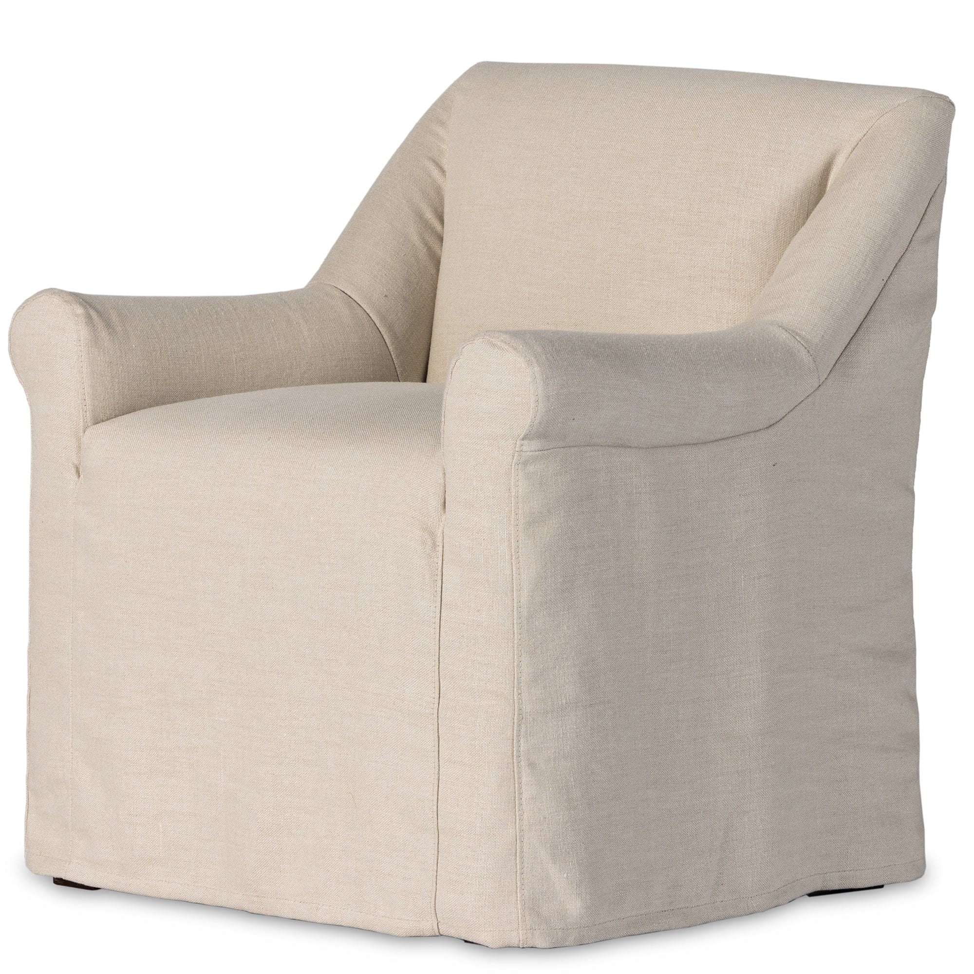 Upholstered discount chair slipcover