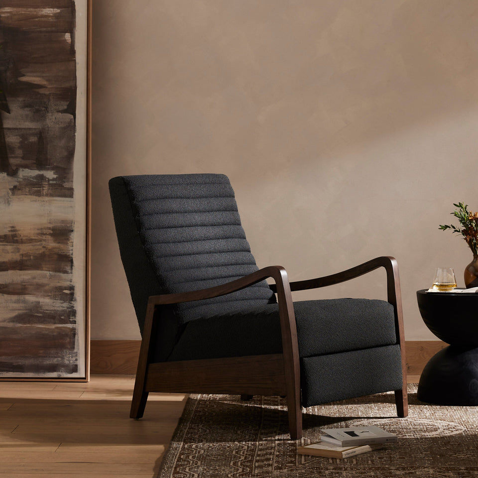 Four Hands Chance Recliner Meadow Blu