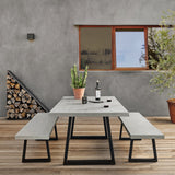 Four Hands Cyrus Outdoor Dining Table Outdoor Furniture