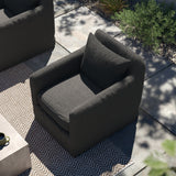 Four Hands Dade Outdoor Swivel Chair Furniture