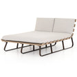 Four Hands Dimitri Outdoor Double Chaise Lounge Furniture