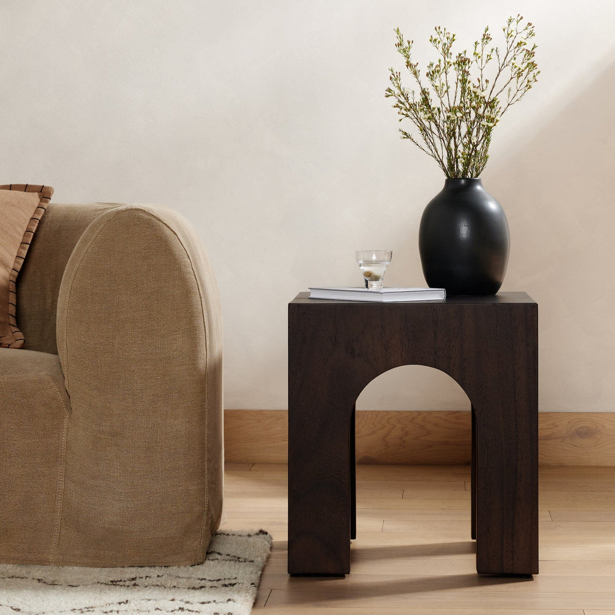 Four Hands Fausto End Table Furniture four-hands-229413-001