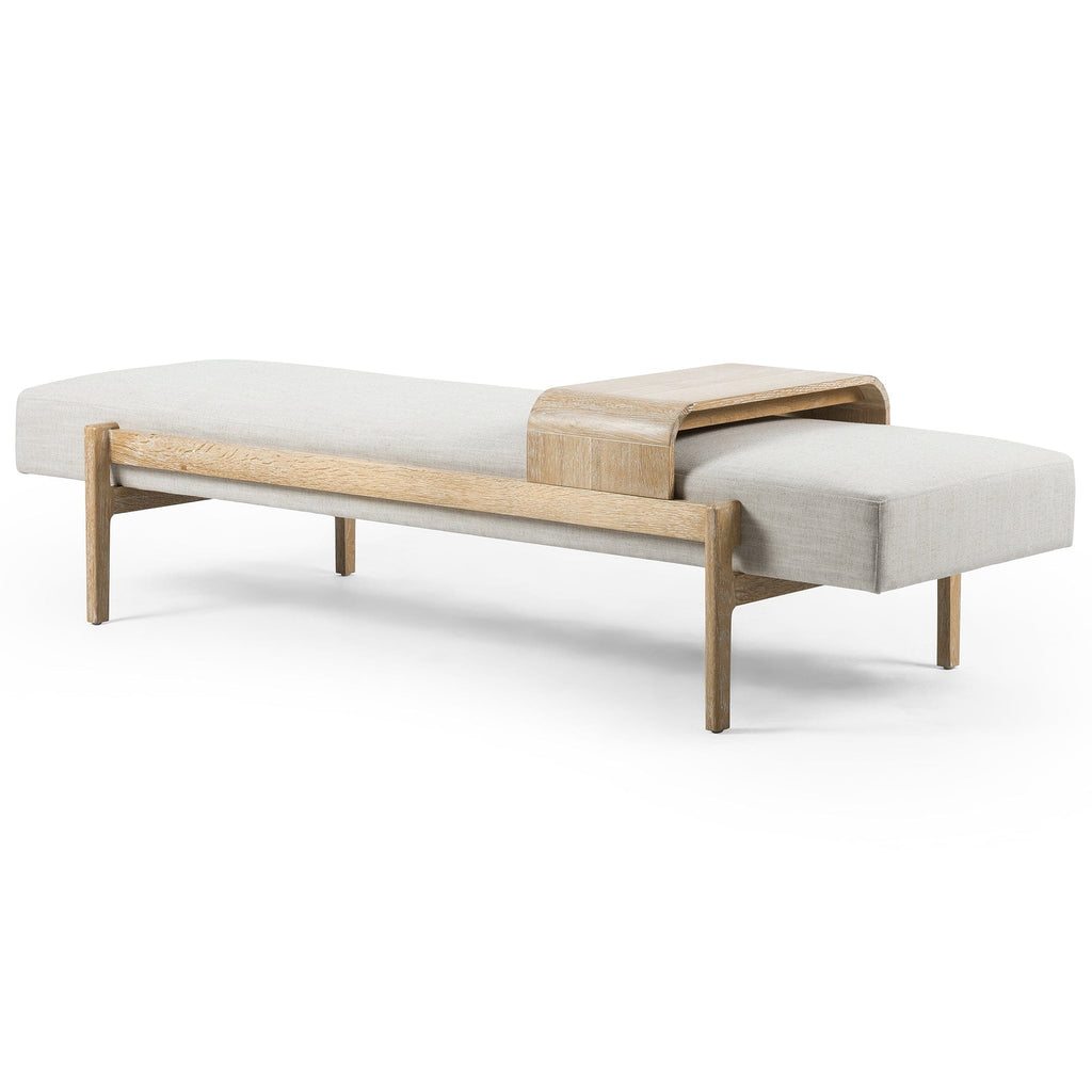 Four Hands Fawkes Bench – Meadow Blu