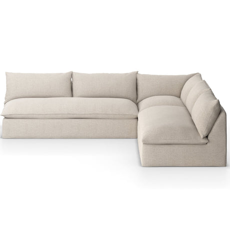 Four Hands Grant Outdoor 3 Piece Sectional Outdoor Furniture four-hands-235713-001 801542048945