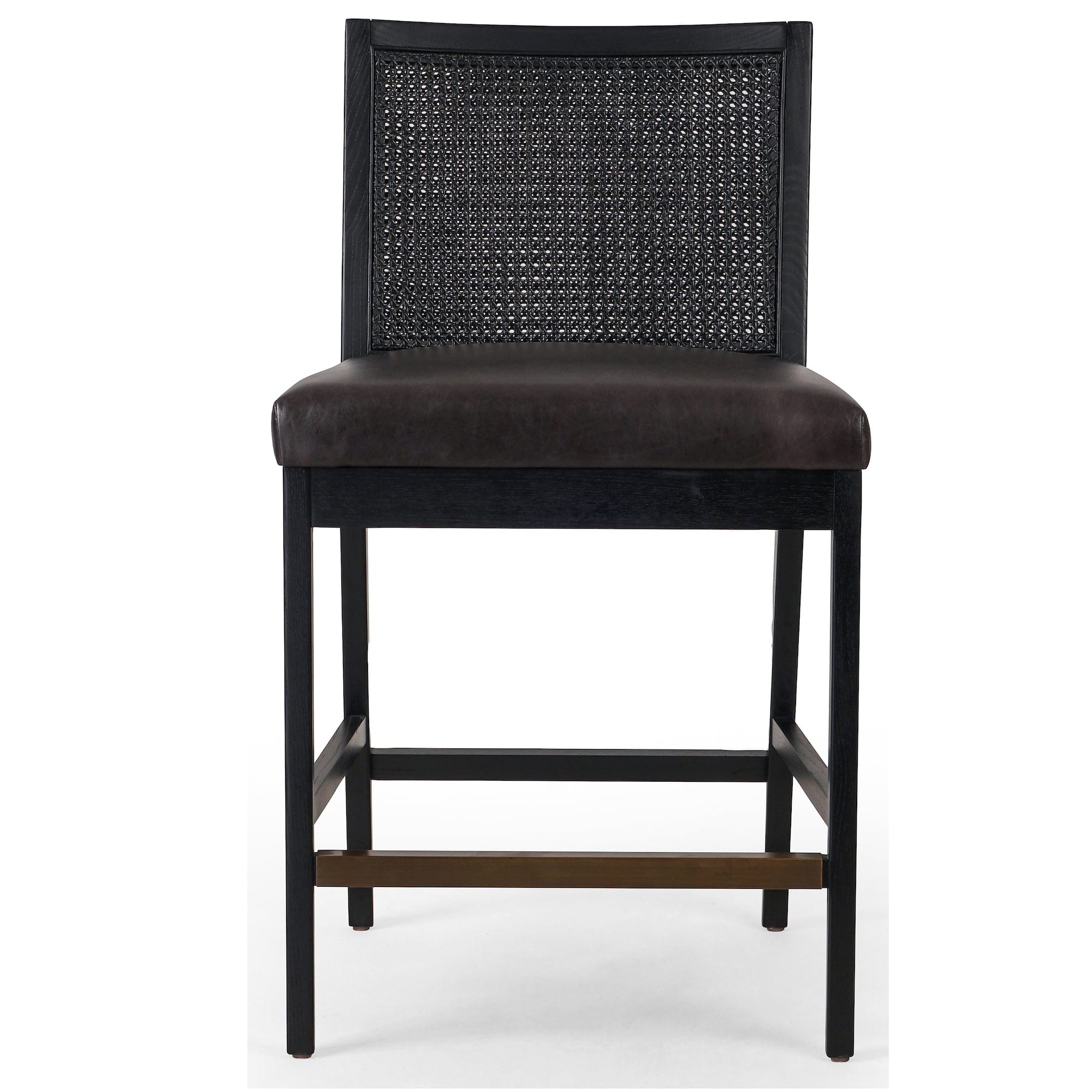 Four Hands Antonia Cane Armless Bar Stool