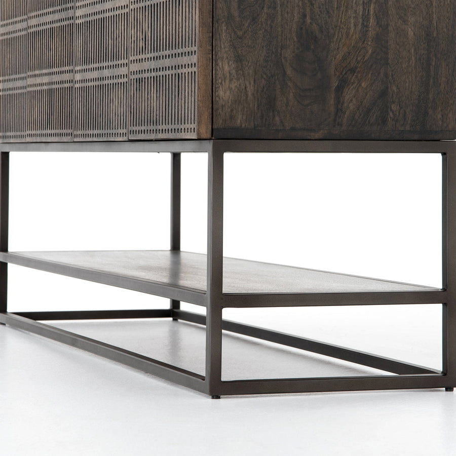 Kelby Small Media Cabinet – Meadow Blu