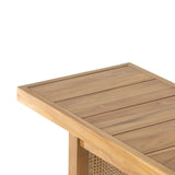 Four Hands Merit Outdoor Dining Bench Outdoor Furniture four-hands-229409-001 801542794286