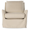 Four Hands Monette Slipcover Swivel Chair Furniture four-hands-238679-004 801542158644