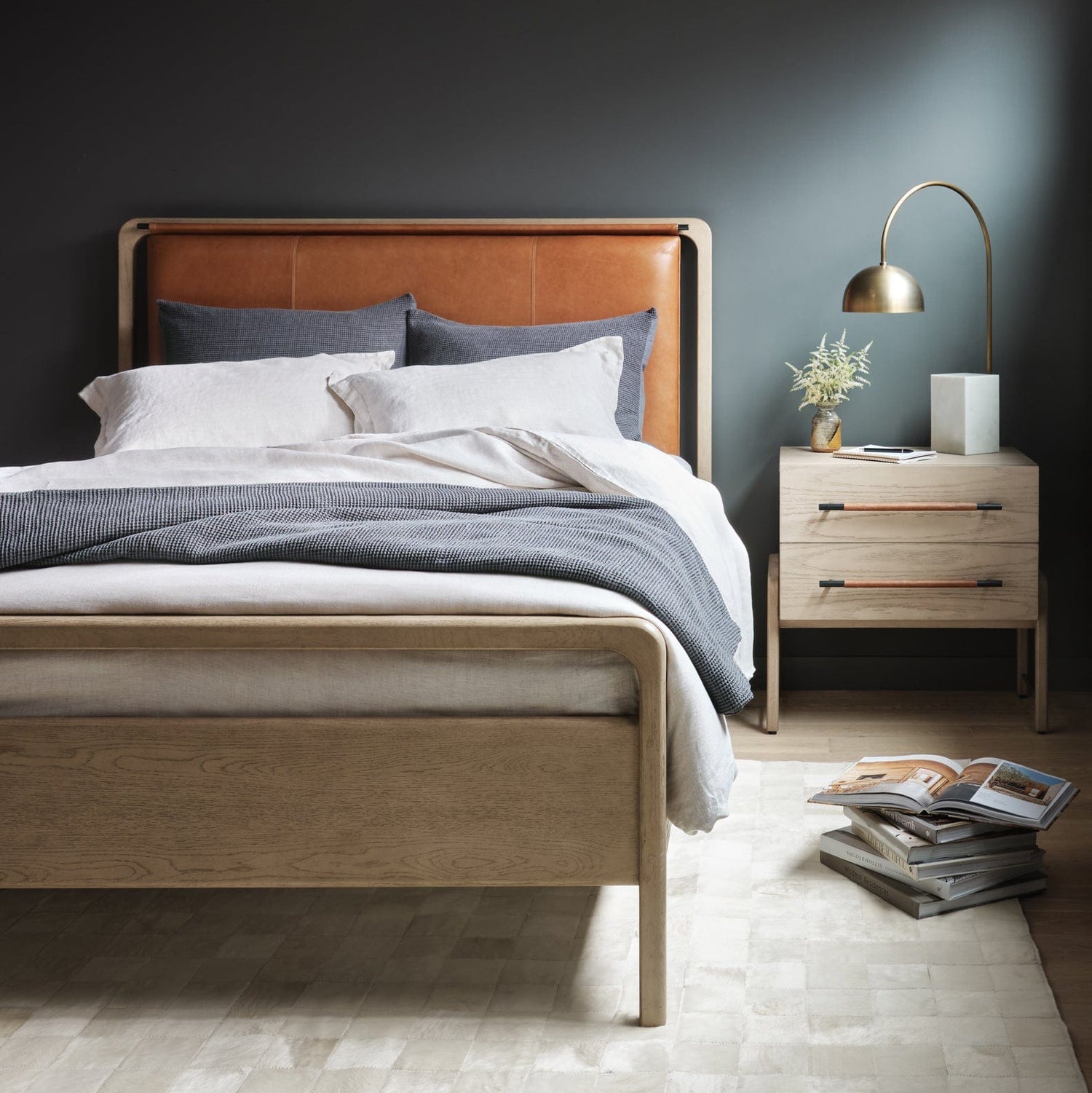 Four Hands Rosedale Bed – Meadow Blu