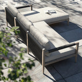 Four Hands Sherwood 2-Piece Outdoor Sectional Furniture