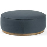 Four Hands Sinclair Large Round Ottoman Furniture four-hands-106119-007 801542668228