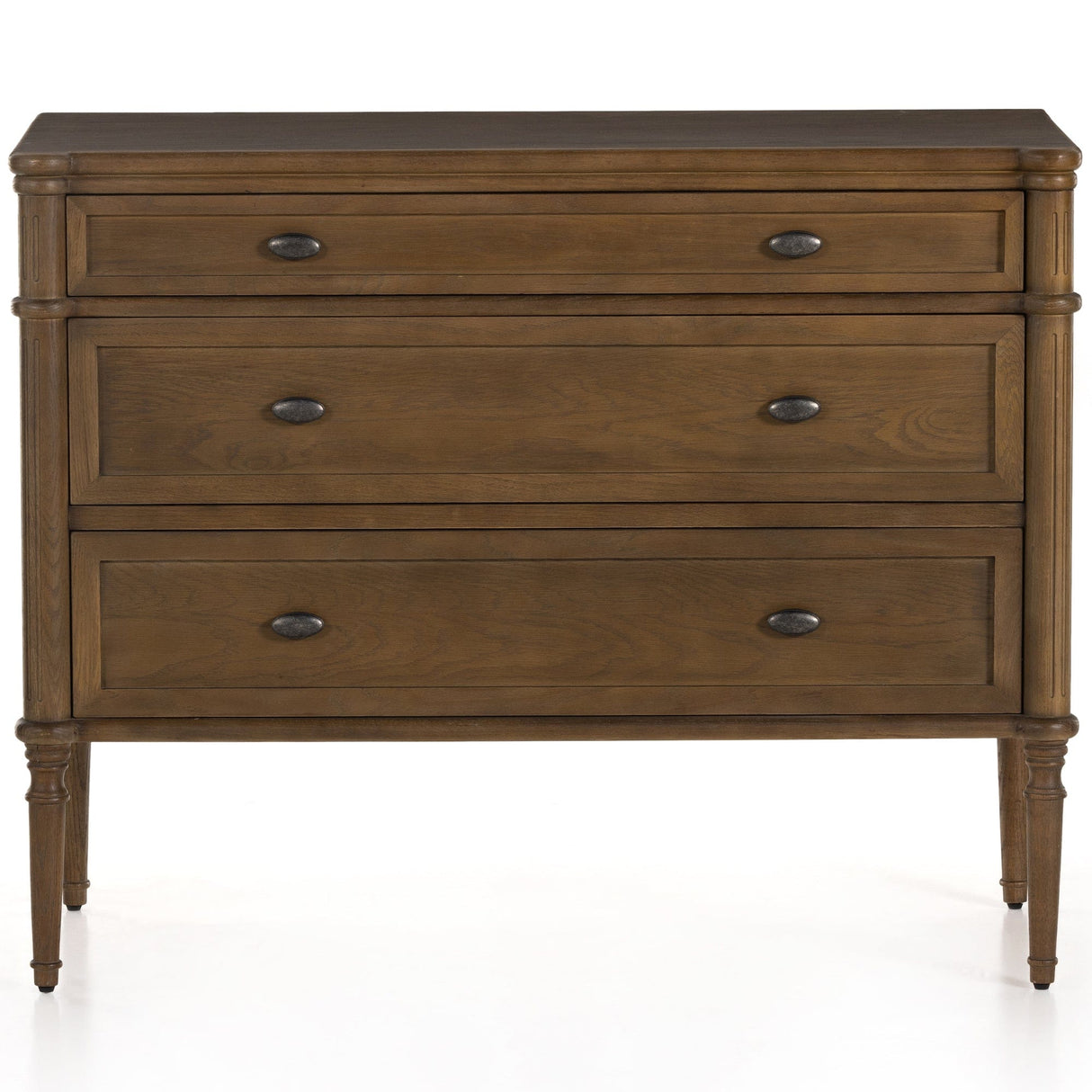 Toulouse Black Painted Grande 3 Over 4 Extra Large Chest of Drawers