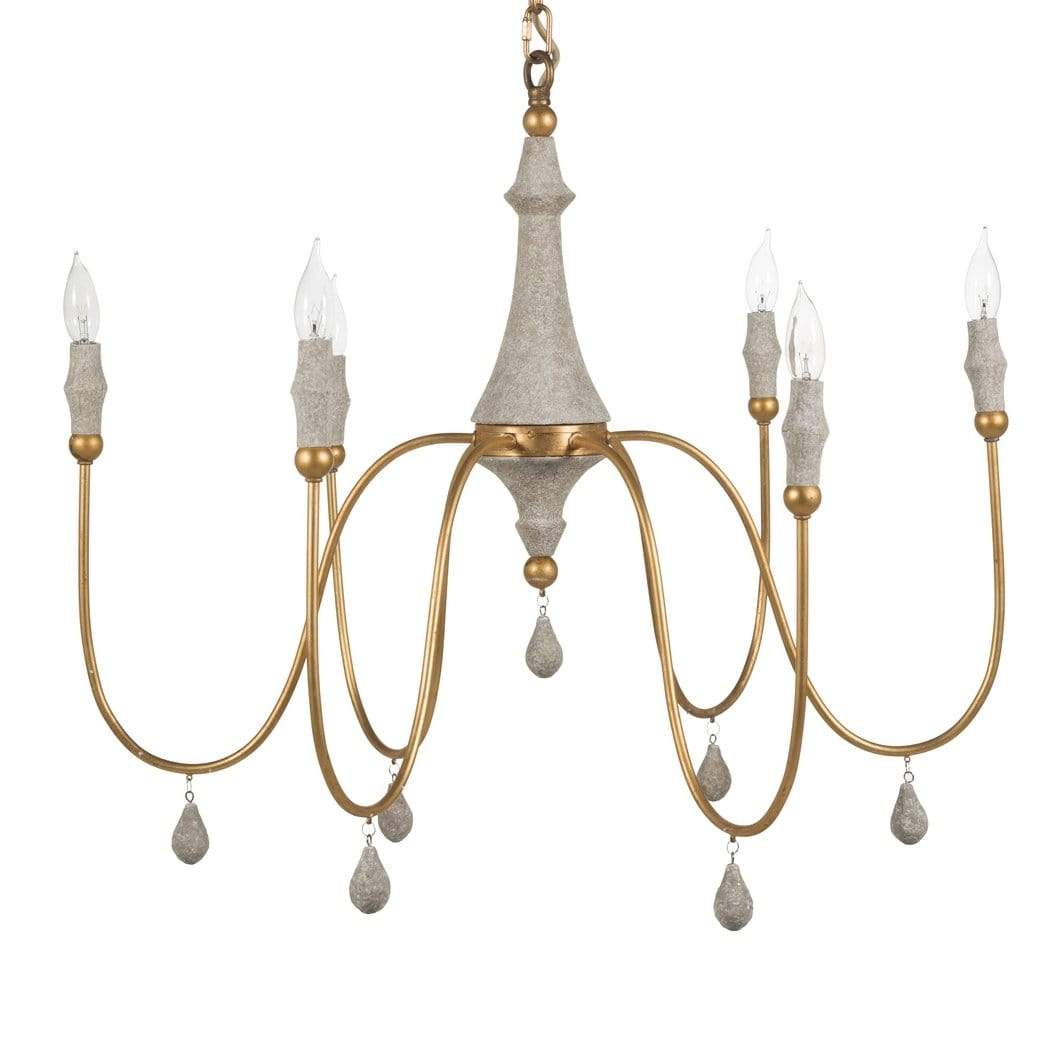 Gabby Clay Chandelier – Meadow Blu