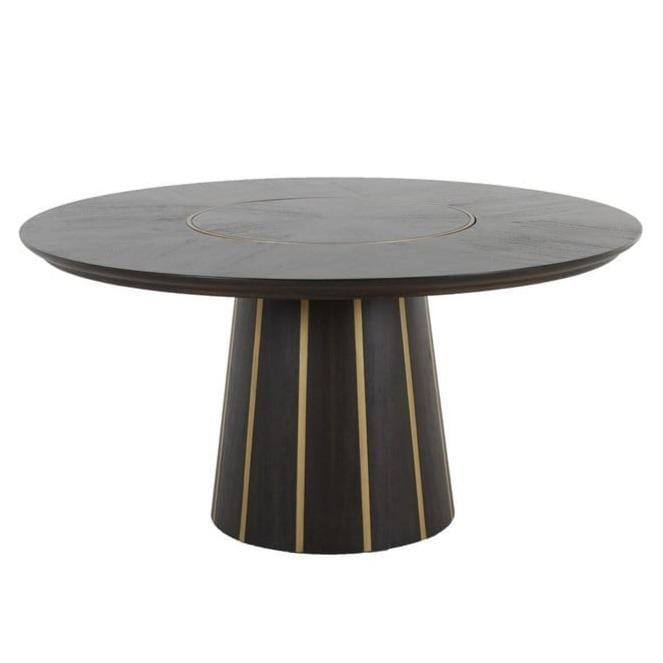 Gabby Morgan Dining Table - Dark Brown Furniture