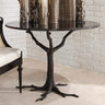 Global Views Faux Bois Dining Table-Black Furniture Global-Views-8.81266+8.81054-Black 00190217578765