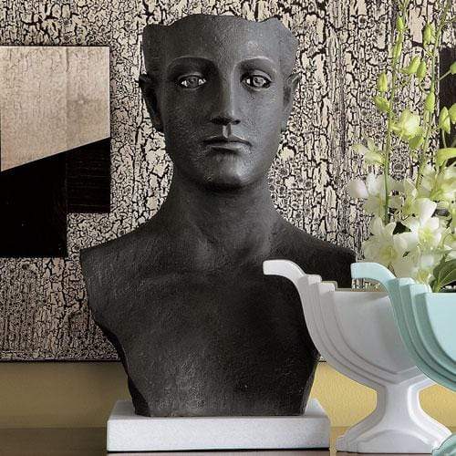 Global Views Head Sculpture-Cast Iron Pillow & Decor Global-Views-8.80029 00651083800294