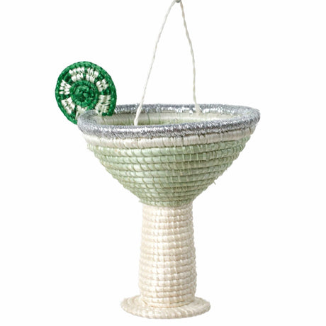 Handwoven Baskets by BLU Margarita Glass Ornament Decor across-africa-OO.10304