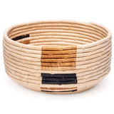 Handwoven Baskets by BLU Medium Banana Leaf Kisasa Deep Round Basket Wall across-africa-CB.20176