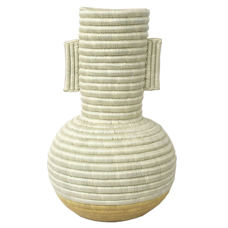 Handwoven Baskets by BLU Mustard Anyon Vase Decor