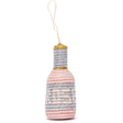 Handwoven Baskets by BLU Rosé Bottle Ornament Pillow & Decor across-africa-OO.10181