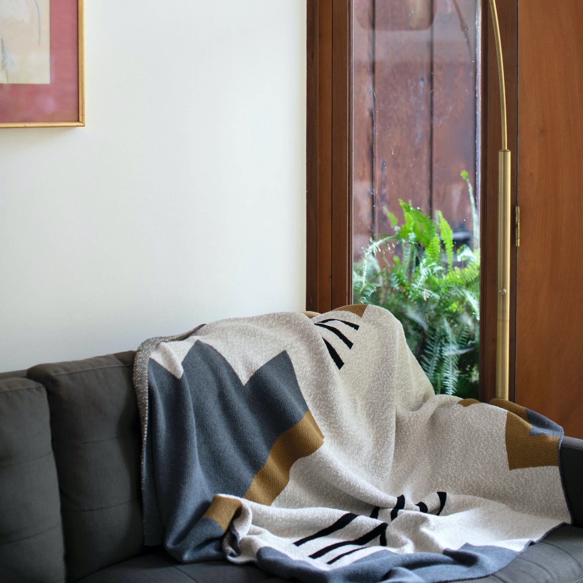 Ochre throw best sale