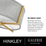 Hinkley Lighting Axis Medium Semi-Flush Mount Lighting