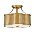 Hinkley Lighting Chance Small Semi-Flush Mount Lighting hinkley-4443HB