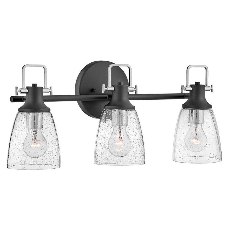 Easton Three Light Vanity Meadow Blu
