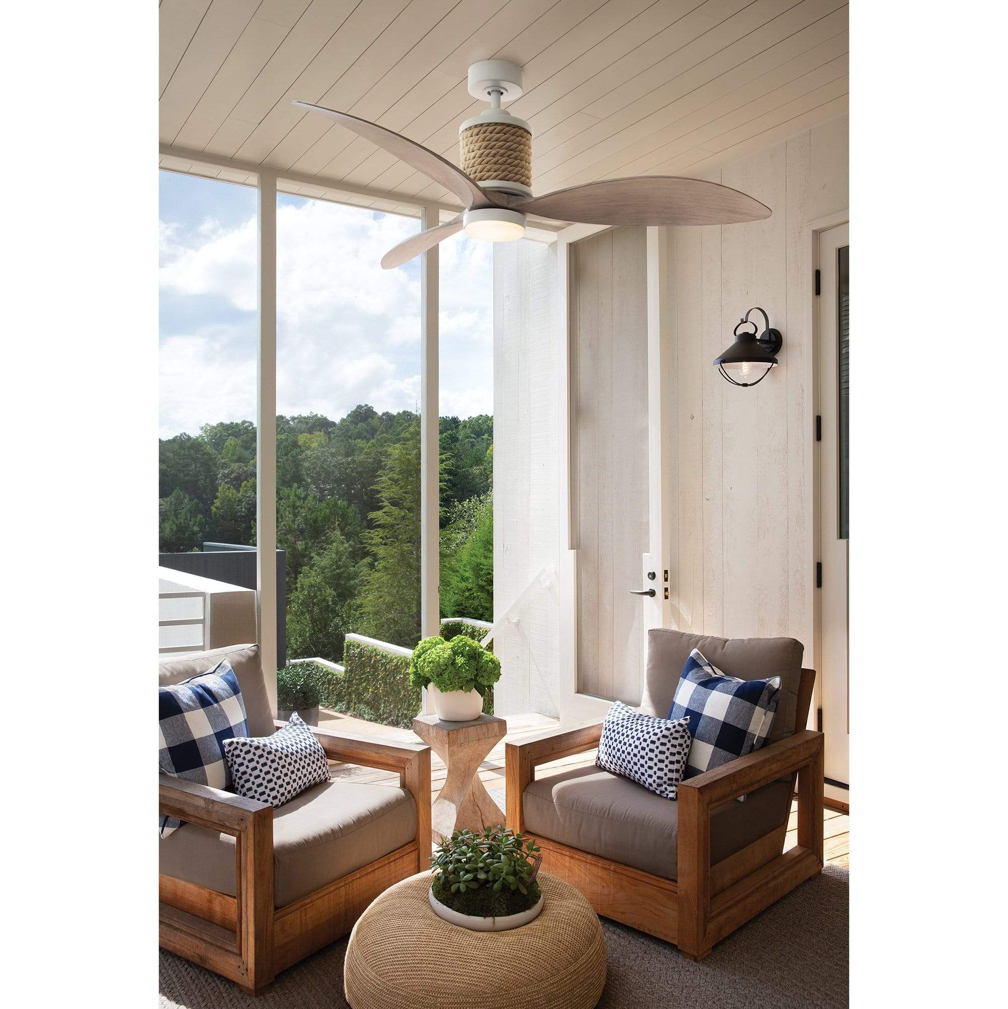 Marin 60 Indoor/Outdoor LED Fan