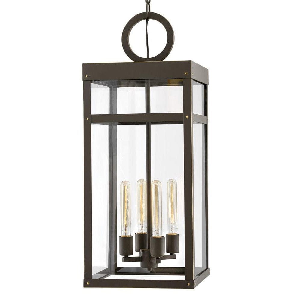 Hinkley Lighting Porter Hanging Lantern - Oil Rubbed Bronze Lighting hinkley-2808OZ