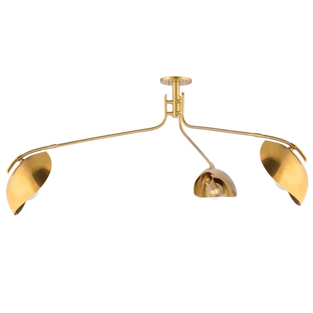 Hudson Valley Avondale Semi-Flush Mount Lighting hudson-valley-5911F-OB